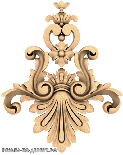 Резной Декор (1728) из дерева