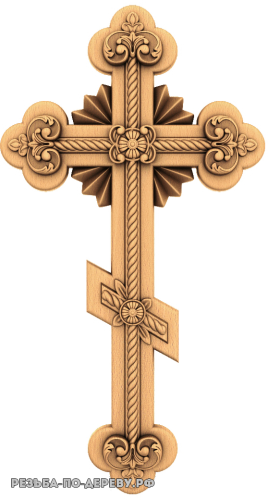 Крест №37 из дерева