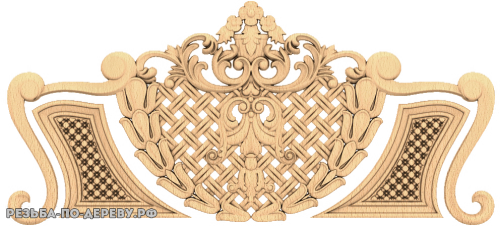 Декоративная Спинка кровати (61) из дерева
