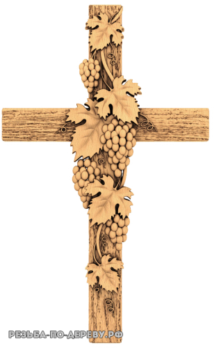 Крест №39 из дерева