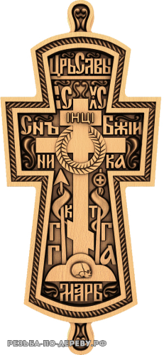 Крест №31 из дерева