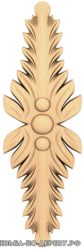 Резной декор (1401) из дерева