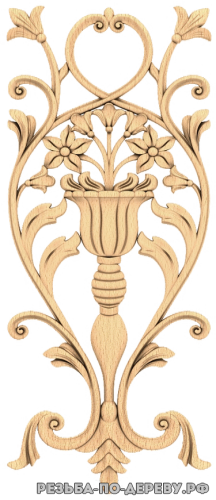 Резной декор (1446) из дерева