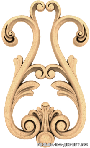 Резной декор (1695) из дерева