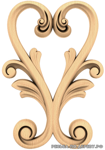 Резной декор (1698) из дерева
