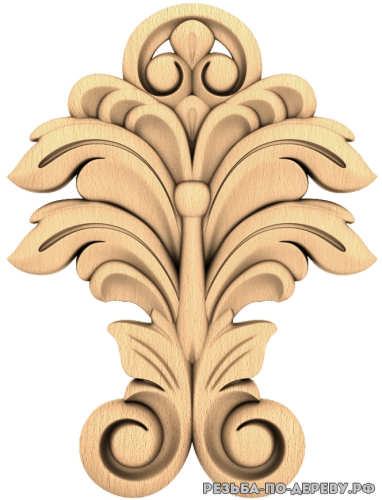 Резной декор (1704) из дерева