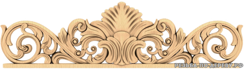 Декоративная спинка кровати (42) из дерева