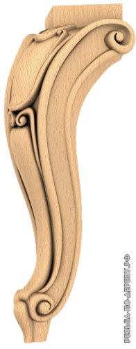 Резная балясина (470) из дерева