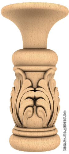 Резная балясина (492) из дерева