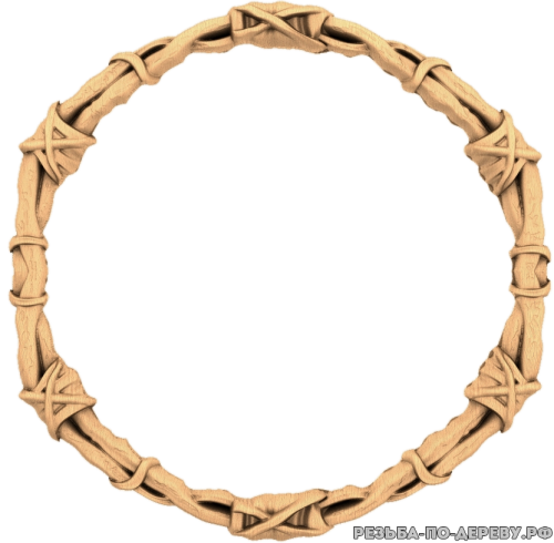 Рамка - резное изделие из дерева
