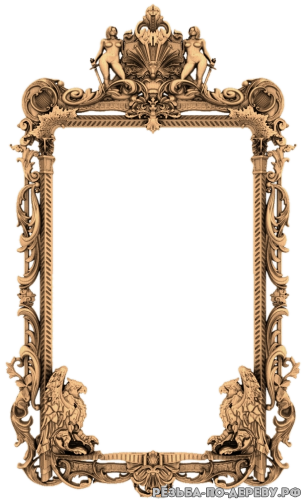 Рамка - резное изделие из дерева